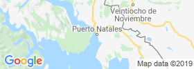 Puerto Natales map